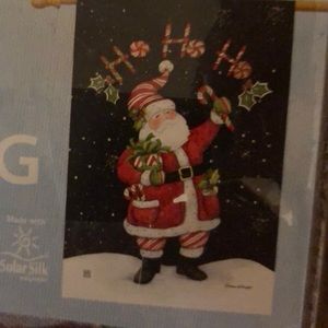 NWT! BreezeArt Santa Claus Standard Flag